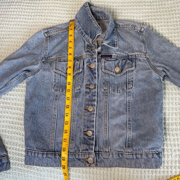 Vintage Polo Jeans Co Ralph Lauren Denim Jacket Womens Small 90s Y2K Coat - Picture 7 of 7